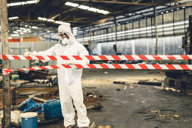 Professional Odor Removal technician working in Pinehurst, MA